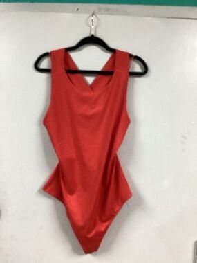 Orange Express Body Contour Bodysuit Size XL